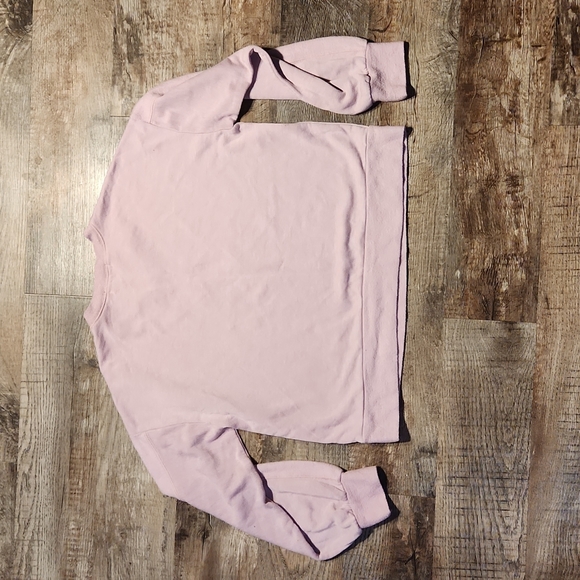 ❤️ 3/$20 bundle me! Oli Viv women's crop sweatshirt size large off purple - Picture 4 of 6
